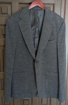 Chaqueta Blazer OFFICINE GENERALE Arthus Sólida, Gris, 38 R Se Ajusta a 40 (48 EU) Foto 1 de 4