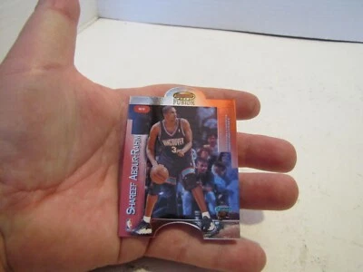 99-00 BOWMAN'S BEST FUSION DIE CUT D. SCHREMPF/ S. ABDUR-RAHIM #MI10 CARD NRMT - Image 1 of 4