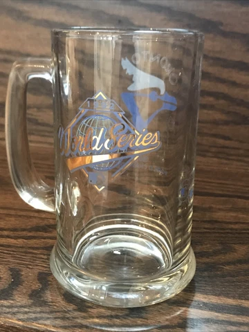 MLB Toronto Blue Jays World Series champion 1992 mug stein glass (5x3'') Cover