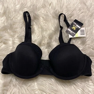 Wacoal 34B Sujetador Negro Perfect Primer Camiseta Con Aros 853213 Cierre Trasero NUEVO Foto 1 de 4