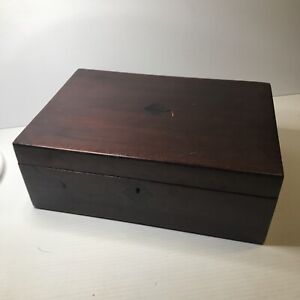 A rectangular well-figured cedar document box - Australian late 19th century