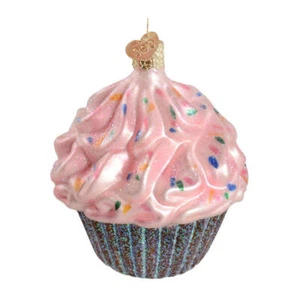 Alte Welt Weihnachten Schokolade Cupcake pink keine Schachtel - Bild 1 von 1