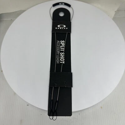 NUEVO Oakley SPLIT SHOT Gafas de sol Correa Accesorio Plateado Nuevo con Etiquetas Foto 1 de 4