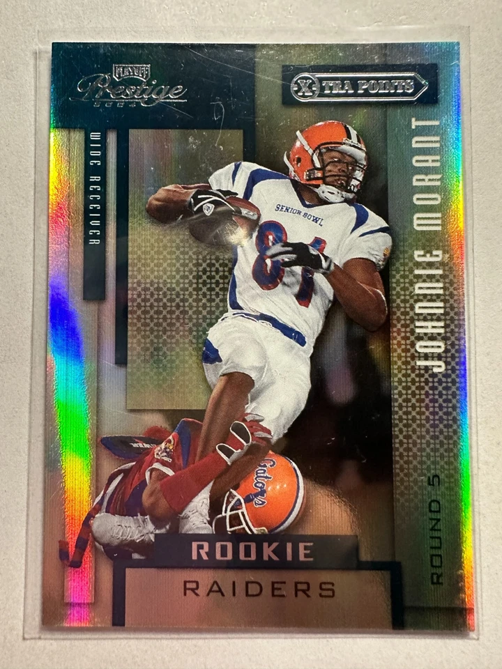 K35,180 - 2004 Playoff Prestige Xtra Points Green #207 Johnnie Morant #/25 - Image 1 of 1