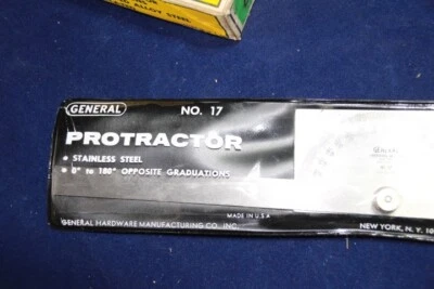 L35 - General Hardware - Stainless Steel Protractor -  - [N0. 17] - Image 1 of 3