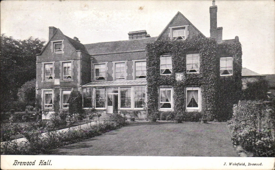 Brewood Hall by J.Wakefield, Brewood. - Image 1 of 1