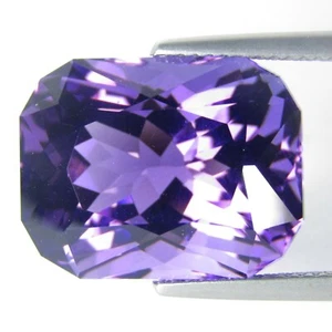 17.21Cts Genuine Natural Purple Amethyst 17.3x13.4x11.8mm Radiant Cut Gemstone!! - Picture 1 of 4