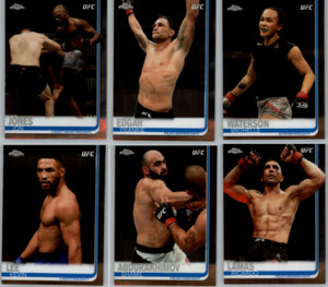 2019 Topps Chrome UFC - Base Set Cards - Pick From MMA Card #'s 1-100
