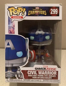 Civil Warrior #299 - Contest Of Champions Gamerverse Pop! Games Vinyl Figure - Picture 1 of 6