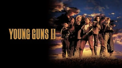 1990 Young Guns 2 Movie Poster 11X17 Emilio Estevez Billy The Kid Kiefer 🍿