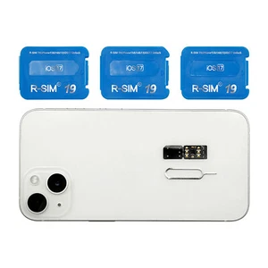 RSIM19 Dual Chip Auto Unlock Card for iPhone 15/15 PRO/14/14PRO/13/12/11/X/8 - Picture 1 of 16