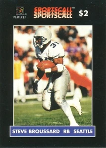SPORTSCALL Steve Broussard Washington State WSU COUGARS - Imagen 1 de 1