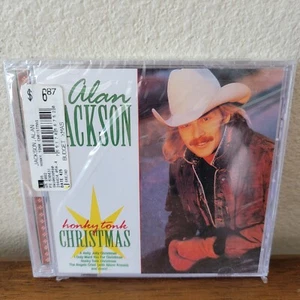 VTG Alan Jackson - Honky Tonk Christmas Holiday Music CD. 1993 New and Sealed.  - Foto 1 di 2