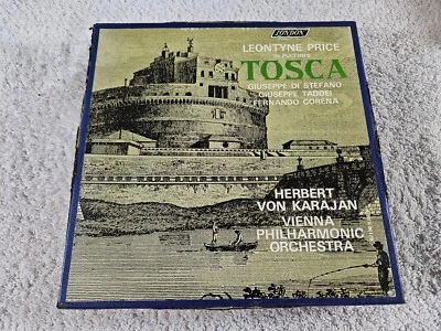 Puccini- Tosca- Leontyne Price Reel-To-Reel Tape. Free shipping - Image 1 of 4