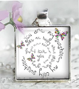 You Are My Sunshine Colgante Hecho a Mano Elevador Amor Amistad Joyería Regalo - Imagen 1 de 1