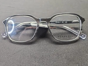 PERRY ELLIS PE 431-1 GREY BLACK AUTHENTIC EYEGLASSES 52-18-140 FRAME ONLY - Picture 1 of 3