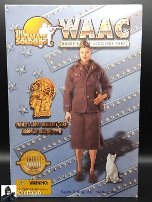 Figura femenina de 12" Ultimate Soldier WWII WAAC Woman's Army Auxiliary Corp 1:6 Foto 1 de 4