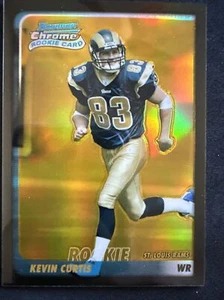 2003 Bowman Chrome Gold Refractors #122 Kevin Curtis /50 - Picture 1 of 3
