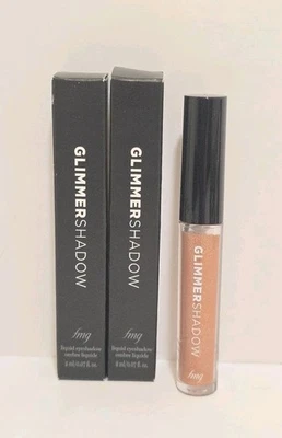 2 PK AVON Glimmer Shadow Liquid Eyeshadow Peach Sapphire 0.07 fl oz NEW Boxed  - Image 1 of 3