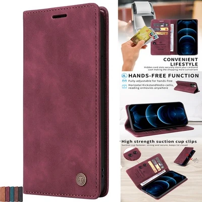 Wallet Case Card Flip Shockproof Magnetic Leather Cover For Google Pixel 9A - Image 1 of 4