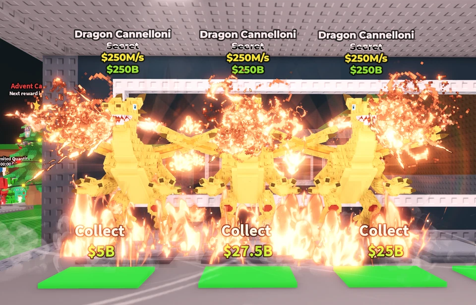 ROBLOX Dragon Cannelloni 250M/sec - Steal A Brainrot Secret (CHEAPEST ON EBAY!)