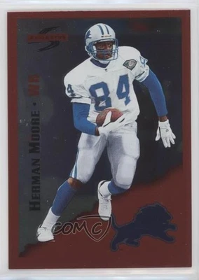 1995 Score Red Siege Herman Moore #49 - Image 1 of 2