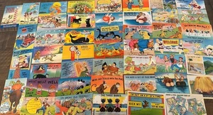 BIG Lot of 50 Linen Funny  Humor~Comic~Mixed Topics~ Postcards~Unused~d754 - Picture 1 of 4