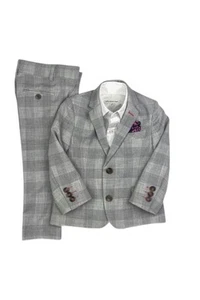 Appaman Kids Boy's Two-Piece Stretchy Mod Suit Stripe - Picture 1 of 1