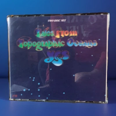 YES - Tales From Topographic Oceans Atlantic Records 2 CD Double Set Fatbox Case Foto 1 de 4