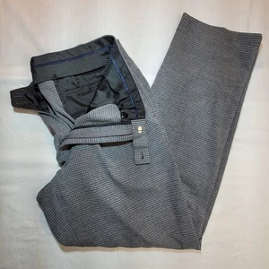 Pantalones de vestir Lauren Ralph Lauren pantalones para hombre 38X32 gris micro cuadros  - Imagen 1 de 10