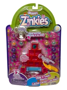 2012 Squinkies Zinkies Hide N Seek Blöcke Spielset NEU 12 Figuren Blip Toys Rarität - Bild 1 von 2