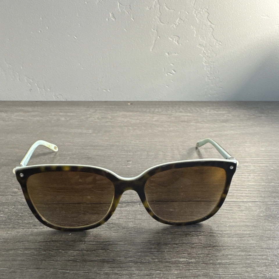 TIFFANY & Co. Sunglasses TF4105-H-B 8134/3B Tortoise Blue FRAMES ONLY 55-17-140 - Image 1 of 4