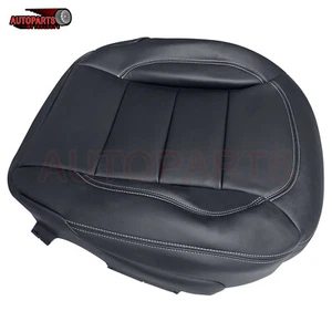 For 2012-2015 Benz ML350 Driver Bottom Seat Cover Black Leather Heated/ Power - Picture 1 of 10