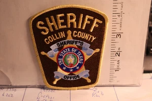police patch  COLIN COUNTY SHERIFF TEXAS - Picture 1 of 1