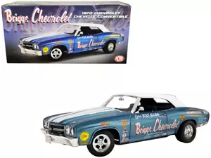 ACME 1:18 Briggs Chevrolet 1970 Chevrolet Chevelle Cabrio blau A1805522 - Bild 1 von 4