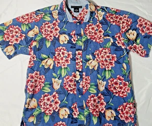 Tommy Hilfiger Flower Button Shirt L - Picture 1 of 2