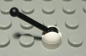 LEGO Antenna Shifter Car Truck White Black 5 Piece (149) - Picture 1 of 1
