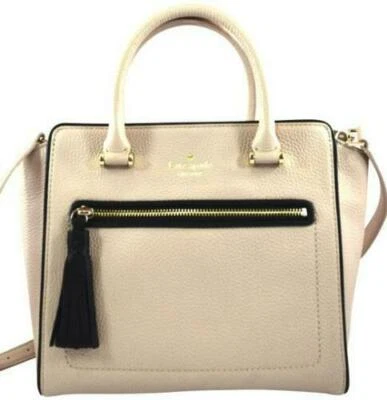 Bolso Bandolera Kate Spade Allyn Cuero Beige Cálido WKRU4322 NUEVO CON ETIQUETAS PRECIO DE VENTA SUGERIDO POR EL FABRICANTE $359 Foto 1 de 4