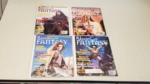 (4) - REALMS OF FANTASY -APRIL, JUNE, AUG, & DEC - 2001 - Picture 1 of 1