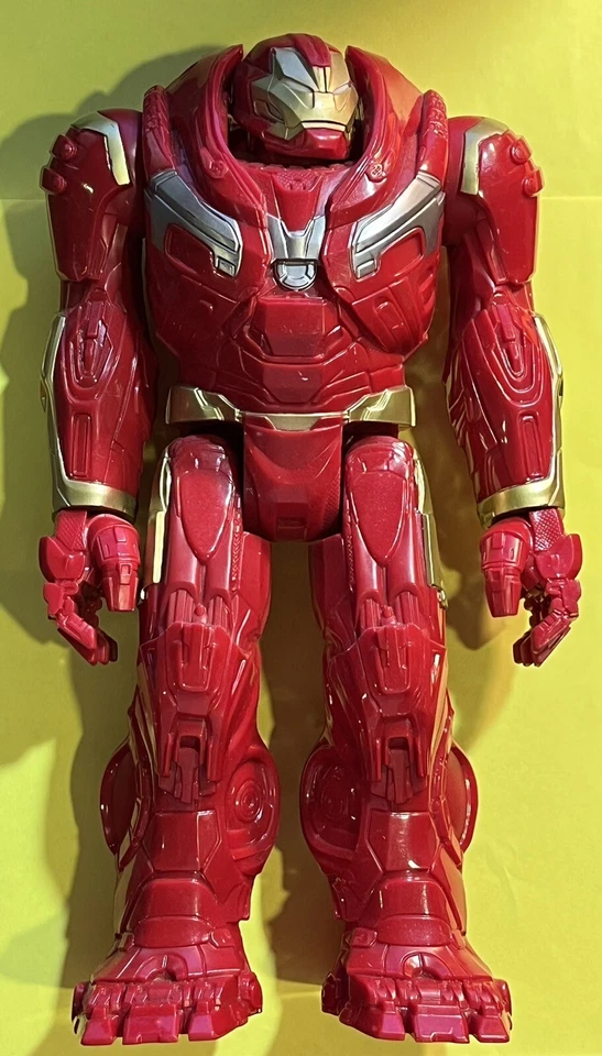 钢铁侠绿巨人11英寸可动人偶漫威孩之宝复仇者泰坦英雄2017 — 第 1/2 张图片