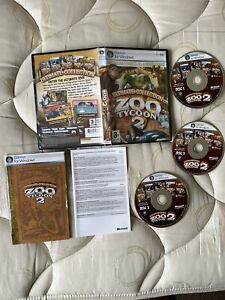 ZOO TYCOON 2 ULTIMATE COLLECTION WITH ALL EXPANSIONS (FULLY COMPLETE FROM NEW)