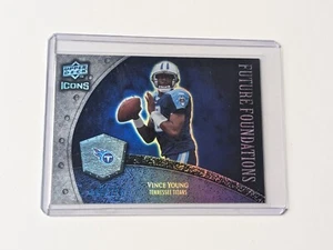 Upper Deck Icons 2008 Vince Young Titans Future Foundations NFL /250 - Picture 1 of 2