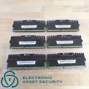 (Lot of 14) Corsair Vengeance 8GB PC3-12800 Desktop Memory (12 Black & 2 Blue) - Picture 1 of 5