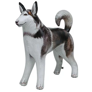 Inflatable Husky Dog Alaskan Pet Animal Party Decoration Gift Stuff Animal Toys - Picture 1 of 8