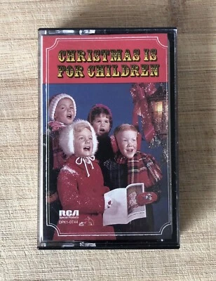 Christmas Is For Children Cassette Tape RCA 1986 Richard Wolfe Children’s Chorus - Image 1 of 4