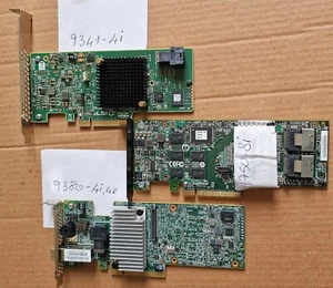 LSI MegaRAID SAS 9341-4i - 9380-4i,4e - 9750-8i - Photo 1/1