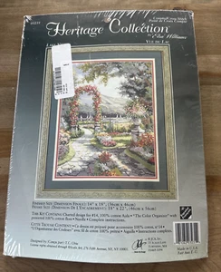 KIT DE PUNTO DE CRUZ CONTADO "VISTA AL LAGO" COLECCIÓN PATRIMONIO DE COLECCIÓN ~ SELLADO - Imagen 1 de 7