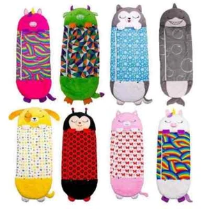 Large Size Happy Sleeping Bag Sack Kids Play Pillow Soft Nappers Warm Cute Gift - Picture 1 of 16