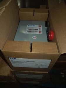 Eaton DH362UGKN2 Heavy Duty Non-Fusible Safety Switch 60A 4W 600V Type 1 Encl - Picture 1 of 5