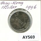 1 DOLLAR 1996 HONG KONG Coin #AY569U